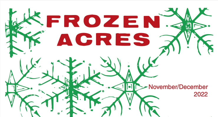 You are currently viewing Frozen Acres – 2022 November/December