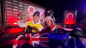 Read more about the article Scotty James and Val Guseli go 1-2 at Laax snowboard halfpipe